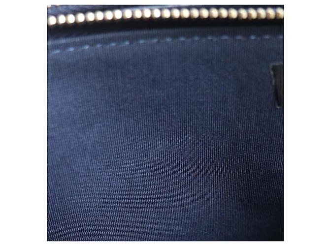 Borsa a tracolla CHANEL Deauville Chain Clutch Blu navy - vista 5