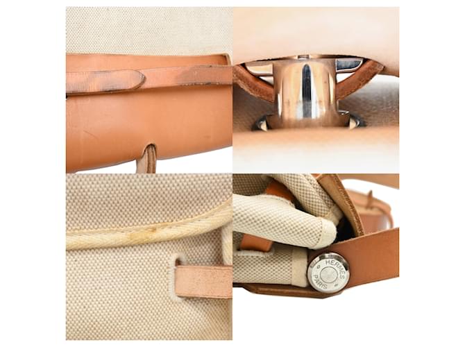 Hermès Borsa Hermes Herbag MM Beige - vista 7