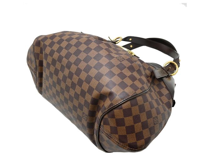 Borsa a tracolla Sistina GM da donna Louis Vuitton Marrone - vista 3