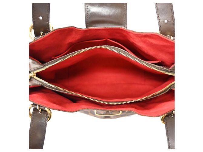 Borsa a tracolla Sistina GM da donna Louis Vuitton Marrone - vista 6