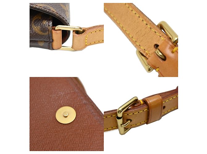 Borsa a Spalla Louis Vuitton Musette Tango Marrone - vista 7