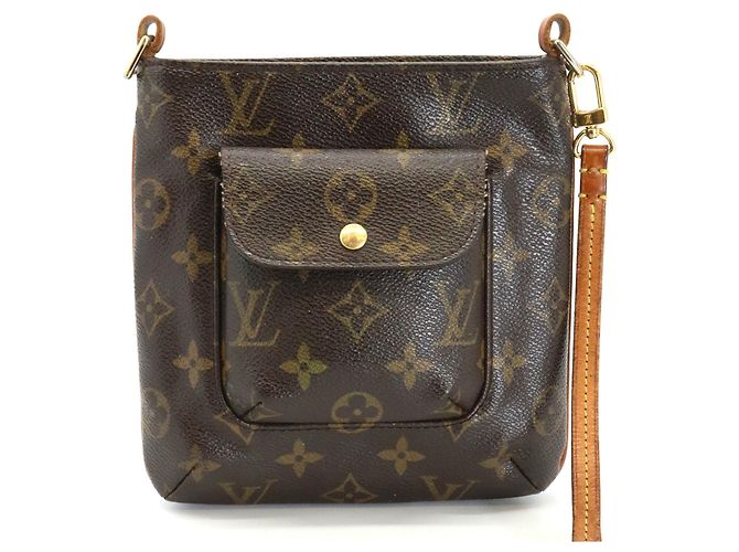 Pochette Partition Monogram Louis Vuitton M51901 para mujer Castaño - vista 2