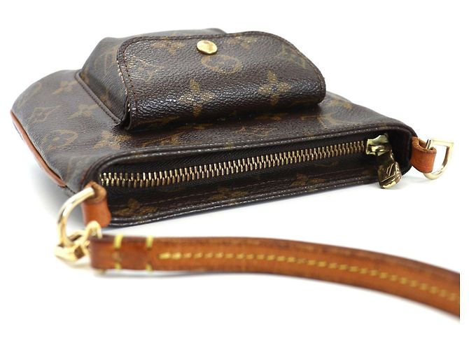 Pochette Partition Monogram Louis Vuitton M51901 para mujer Castaño - vista 7