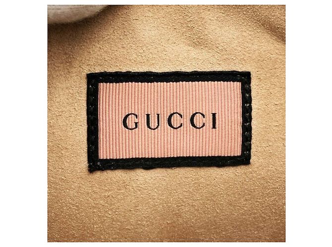 Clutch Gucci Ghost 445597 Nero - vista 6