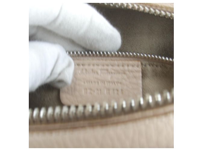 Borsa a mano in pelle rosa da donna Salvatore Ferragamo - vista 7
