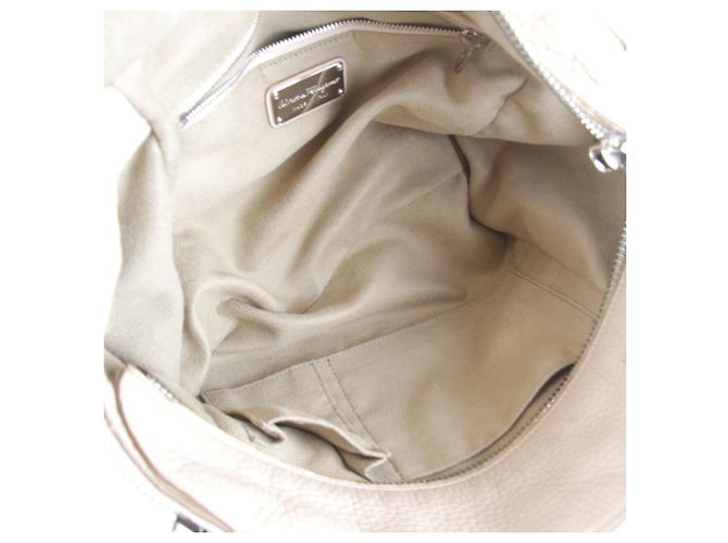 Borsa a mano in pelle rosa da donna Salvatore Ferragamo - vista 8