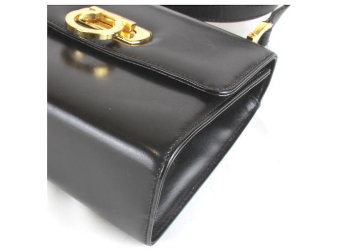 Borsa a tracolla in pelle da donna Salvatore Ferragamo Nero - vista 4