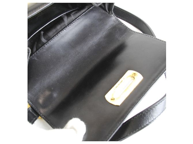 Borsa a tracolla in pelle da donna Salvatore Ferragamo Nero - vista 7