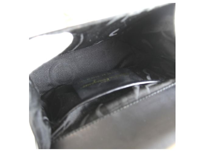 Borsa a tracolla in pelle da donna Salvatore Ferragamo Nero - vista 8