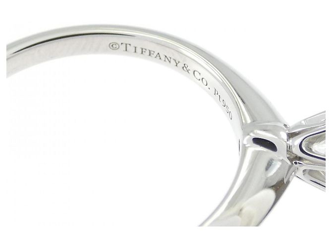 Tiffany & Co Anello Tiffany Classic Solitaire Band - vista 4
