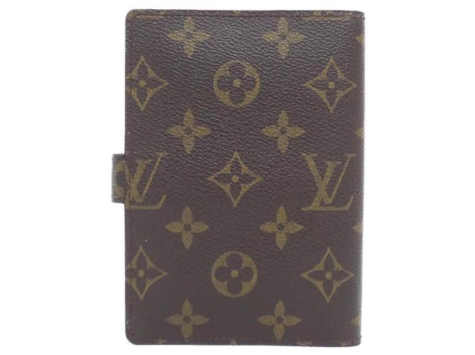 Organizer Organizzatore Louis Vuitton Monogram Agenda PM R20005 Marrone - vista 2