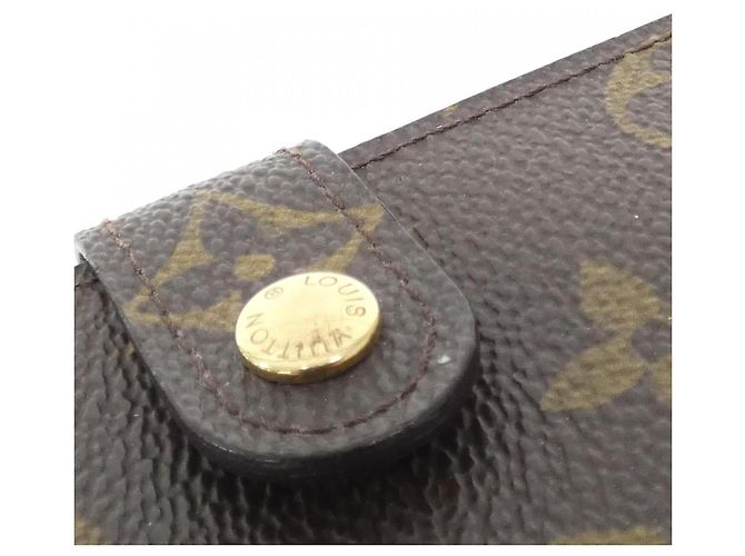 Organizer Organizzatore Louis Vuitton Monogram Agenda PM R20005 Marrone - vista 5
