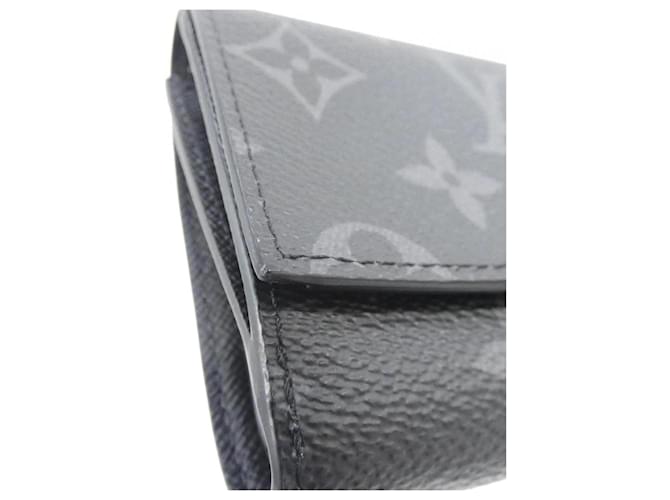 Cartera Victor Monogram Eclipse Louis Vuitton Negro - vista 4