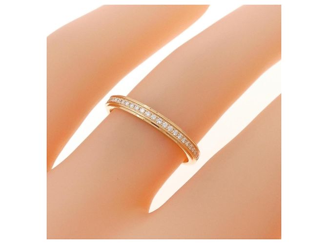 Anello Cartier Damour in Oro Rosa 18K con Diamante - vista 3