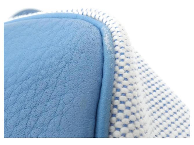 Hermès Borsa a Spalla Hermes Jardinier Blu - vista 3