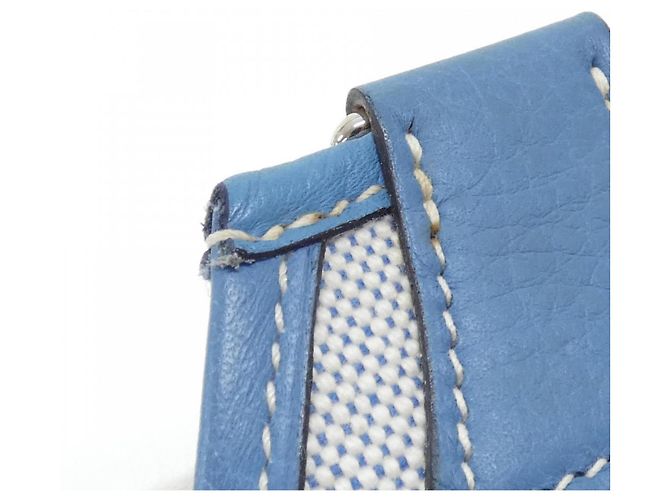 Hermès Borsa a Spalla Hermes Jardinier Blu - vista 7