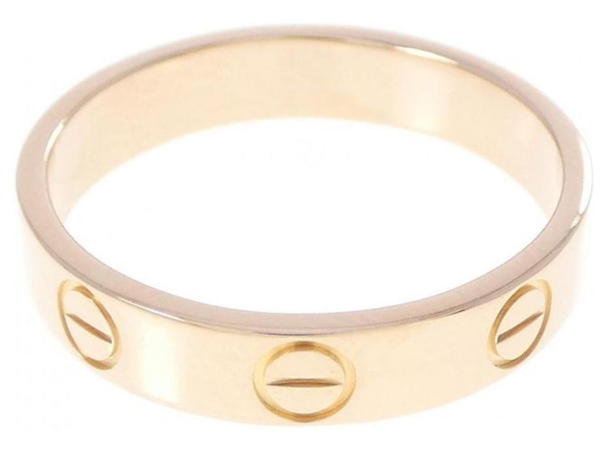 Anello Mini Love di Cartier in oro rosa - vista 2