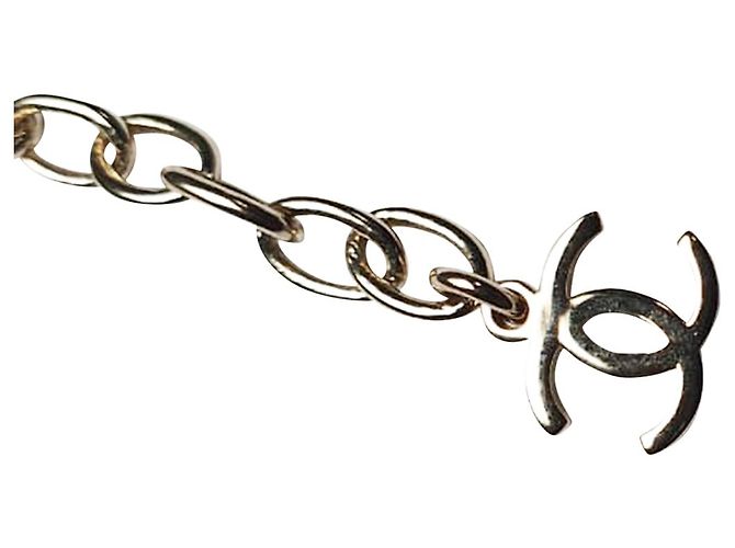 Timeless Collana Choker Chanel Crystal CC in metallo dorato D'oro Metallico - vista 6