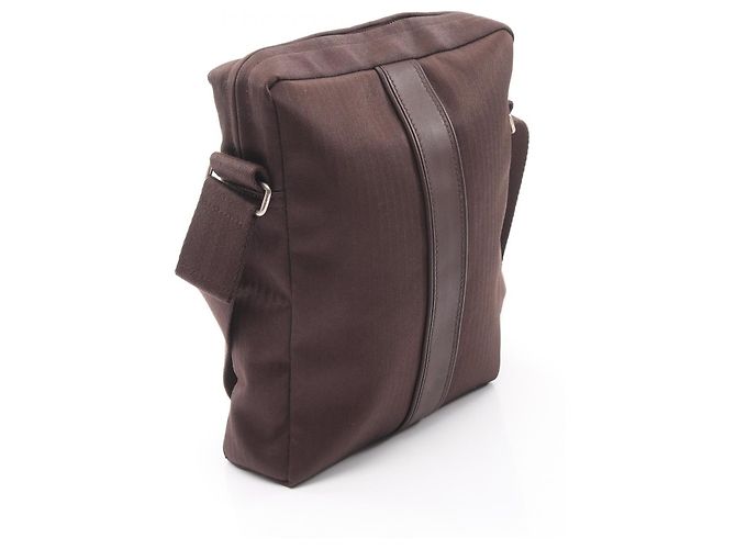 Hermès Borsa a tracolla in pelle Hermes Acapulco Marrone - vista 6