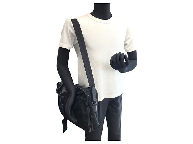 Prada 2way Aktentasche aus Nylon und Leder Schwarz - Ansicht 7