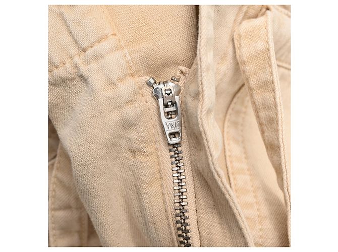 Pantaloncini in denim Ipolyte Isabel Marant Etoile in cotone beige - vista 10
