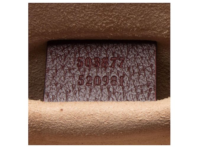 Borsa a tracolla Ophidia in pelle Gucci media Rosso - vista 6