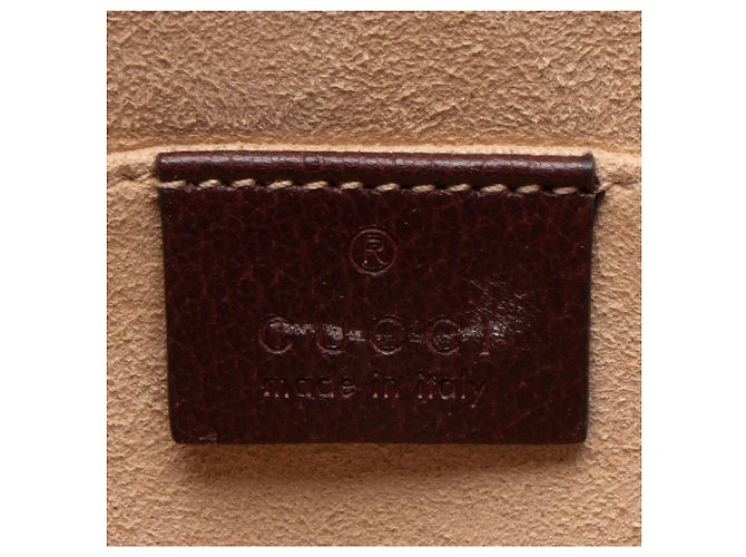 Borsa a tracolla Ophidia in pelle Gucci media Rosso - vista 8