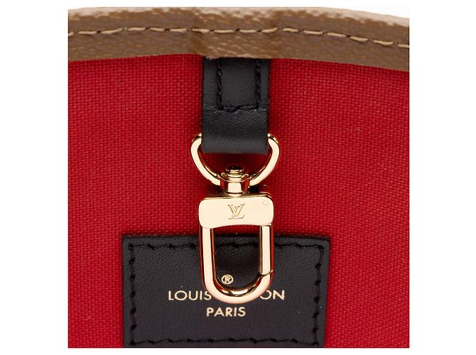 Onthego GM Tote aus Giant Monogram Canvas Louis Vuitton Braun - Ansicht 8