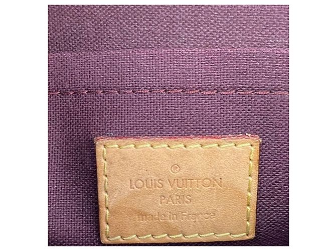 Borsa a tracolla Louis Vuitton Favorite MM Monogram Marrone - vista 3