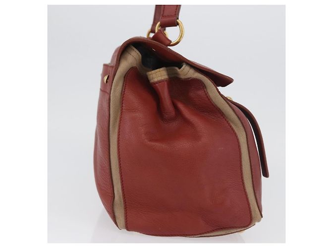 Saint Laurent Muse Two Leather Medium Rot - Ansicht 4