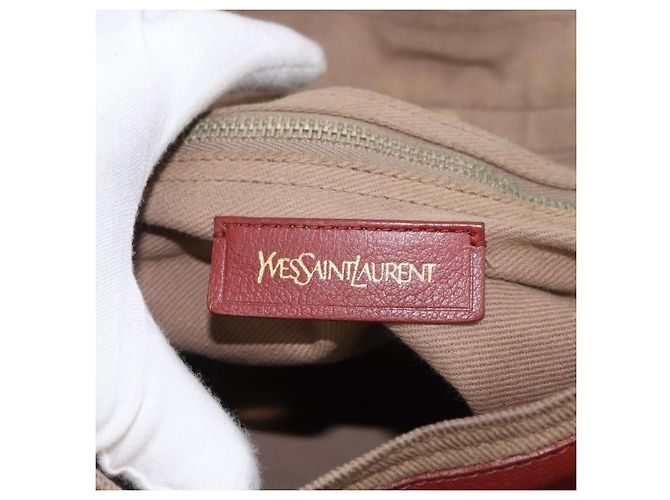 Saint Laurent Muse Two Leather Medium Rot - Ansicht 6