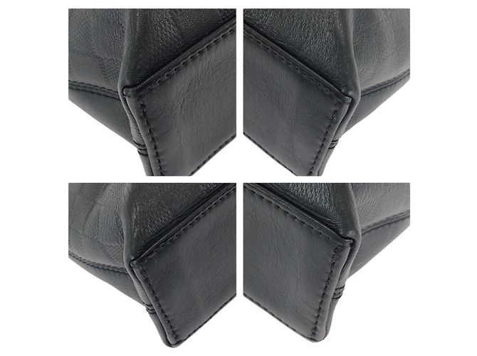 Porte Documents Jour in pelle Louis Vuitton Nero - vista 3