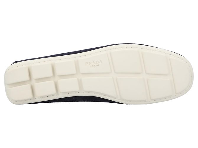 Mocassini in scamosciato Prada nero Scarpe da donna - vista 4
