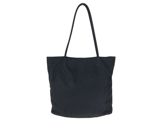 Prada Nylon Tessuto Triangle Logo Tote Schwarz - Ansicht 2