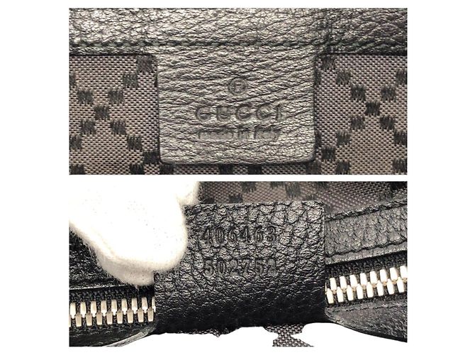 Bolsa Tote 2way Cosmopolis em couro Gucci Preto - vista 4