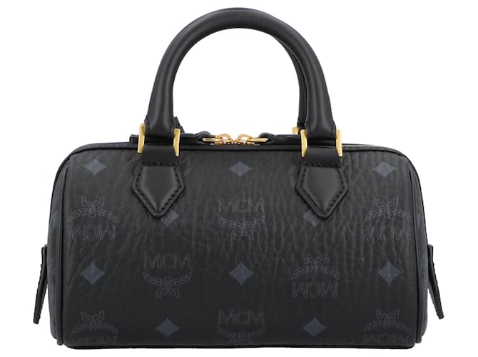 Borsa MCM 'Ella Boston Mini' Nero - vista 4