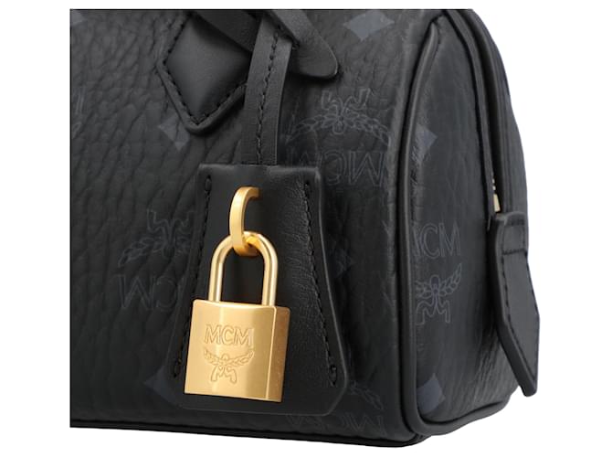 Borsa MCM 'Ella Boston Mini' Nero - vista 5