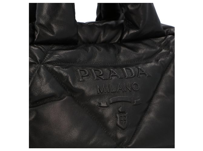 Borsa in Pelle Prada Nera Borsa da Donna Nero - vista 5