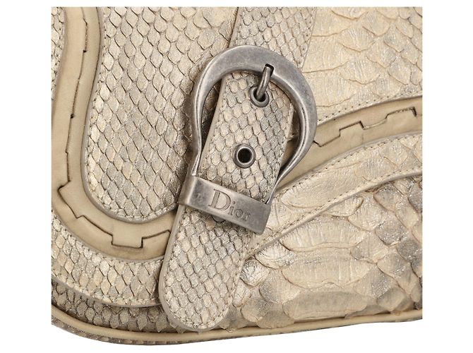 Bolsa Dior Gaucho Python - vista 5