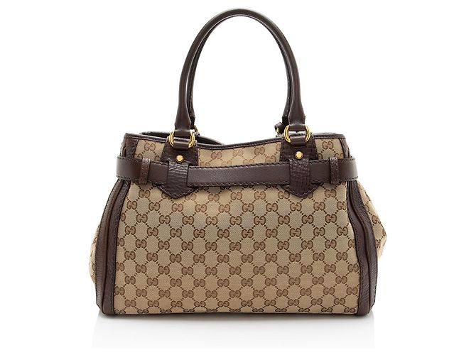Tote Medium Gucci GG Canvas Marrone Beige - Ansicht 3