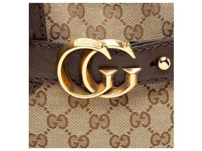 Tote Medium Gucci GG Canvas Marrone Beige - Ansicht 9