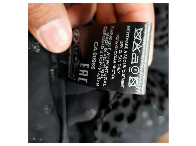 Isabel Marant Ulietta Metallic Devoré Bluse aus schwarzer Viskose - Ansicht 6