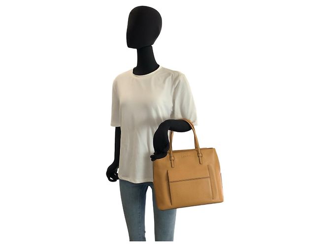 Loewe Leder Handtasche Tote Braun Beige - Ansicht 6