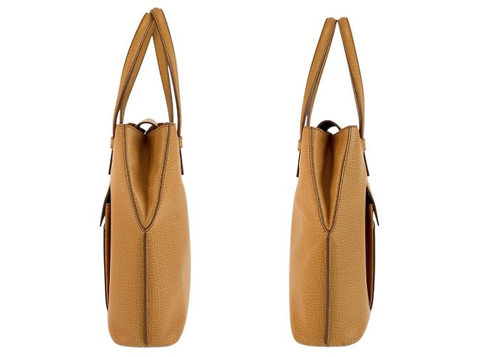 Loewe Leder Handtasche Tote Braun Beige - Ansicht 7