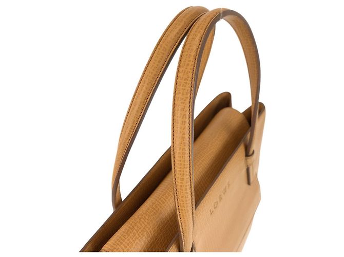 Loewe Leder Handtasche Tote Braun Beige - Ansicht 8