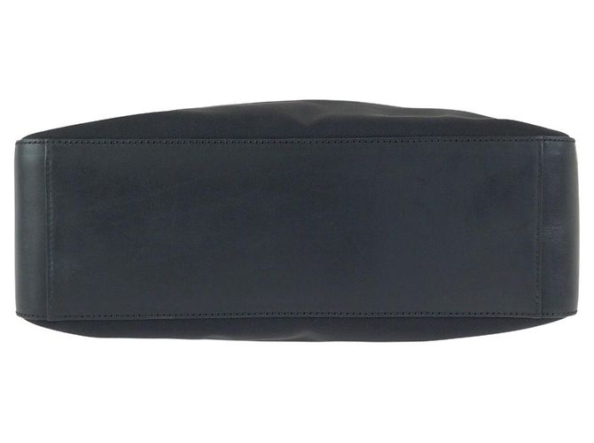Borsa a una spalla in nylon e pelle Gucci Nero - vista 10