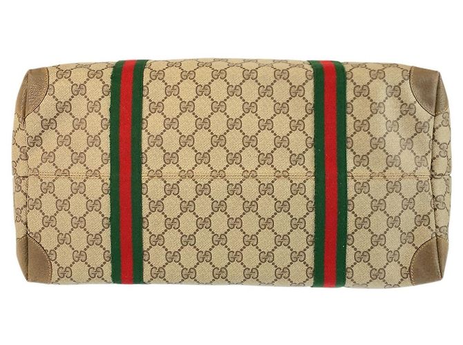 Gucci Vintage GG Supreme Canvas Boston Tote - Ansicht 10