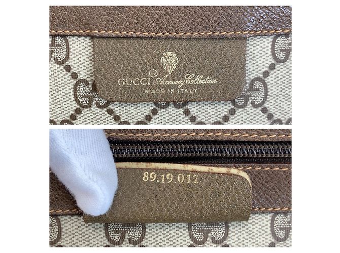 Gucci Vintage GG Supreme Canvas Boston Tote - Ansicht 3