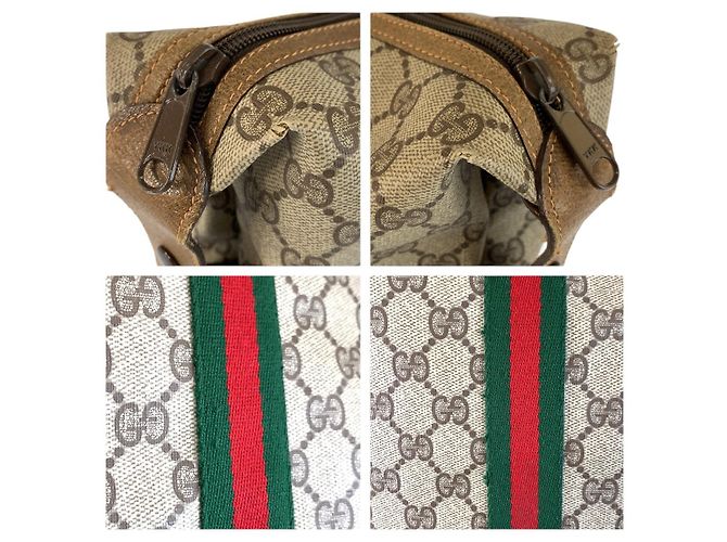Gucci Vintage GG Supreme Canvas Boston Tote - Ansicht 6