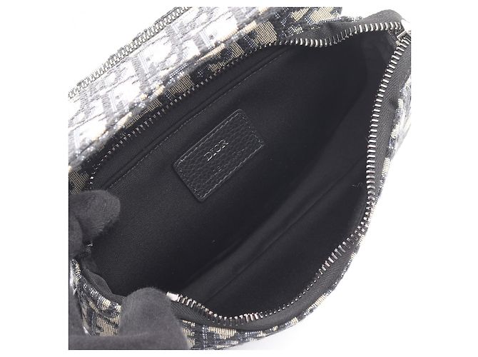 Pochette Saddle en toile Dior - vue 2